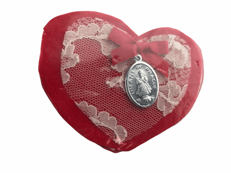 Vintage Saint John of God Charm Pendent Medal Handmade with Prayer Devotion Card 3