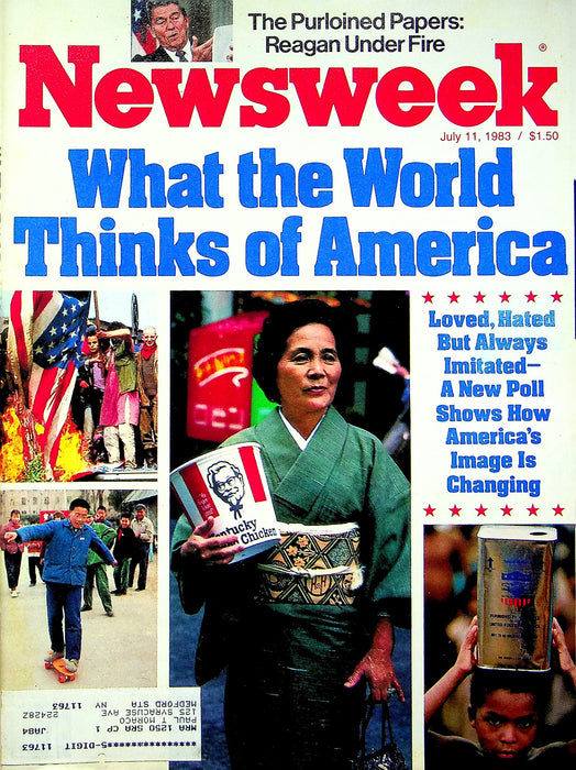 Newsweek Magazine July 11 1983 Papers Leaked 1980 Presidential Campaign IBM