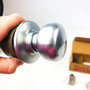 Yale Passage Closet Door Knob LF5301 Litchfield 380BN 26D Satin Chrome New NOS 5