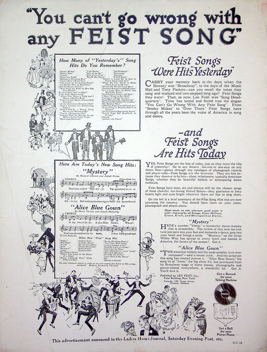 Sheet Music O Oh Jazz Hit Byron Gay Arnold Johnson 1919 Oriental Fox Trot 3