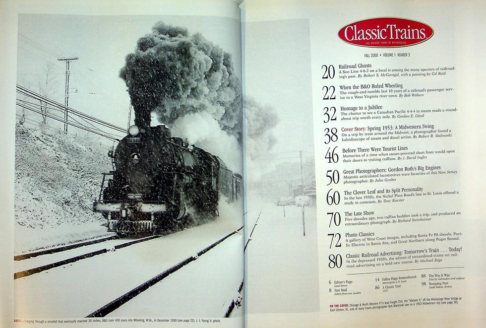 Classic Trains Magazine Fall 2000 Vol 1 No 3 Midwestern Swing, 1953