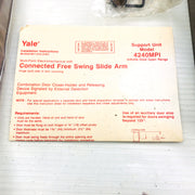 Yale 4243-MPI Door Closer Holder Electromechanical Arm RH Dark Bronze New NOS 3