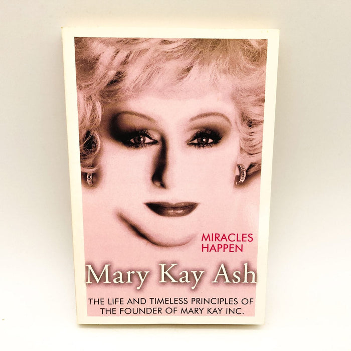 Miracles Happen Paperback Mary Kay Ash 1994 Founder Biography Makeup Beauty 1