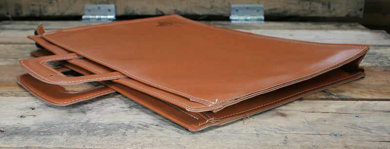 Ohio State Building Construction Trades Blueprint Briefcase Local 809 Brown