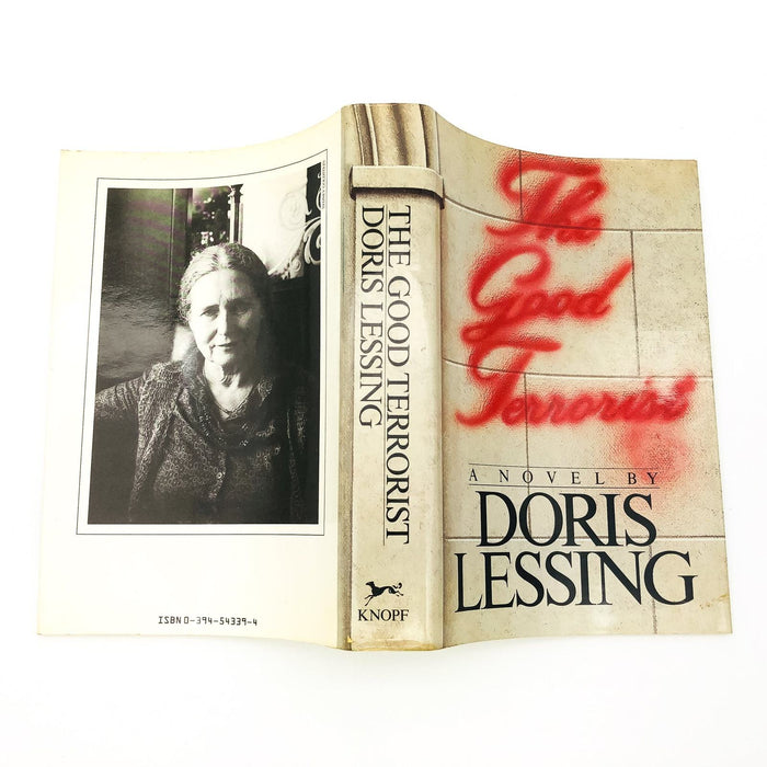 The Good Terrorist Hardcover Doris Lessing 1985 1st American Ed Dust Jacket ONLY 3