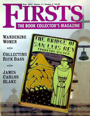 Firsts Magazine May 2001 Vol 11 No 5 Collecting Rick Bass 1