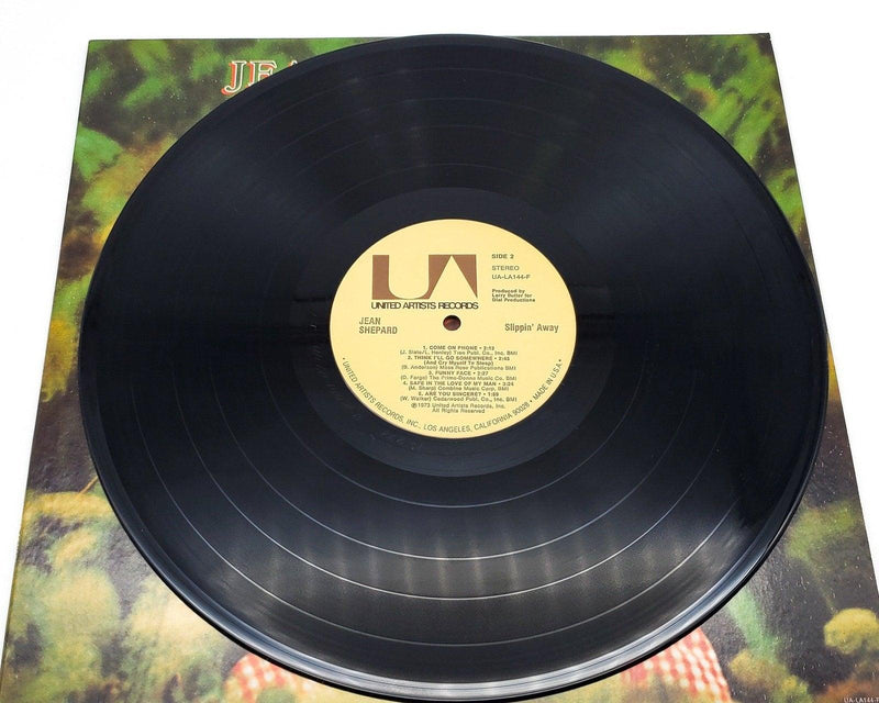 Jean Shepard Slippin' Away 33 RPM LP Record United Artists Records 1973 6
