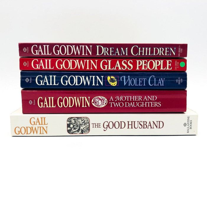 The Good Husband Paperback Gail Godwin 1994 Book Lot of 5 Books Violent Clay 3