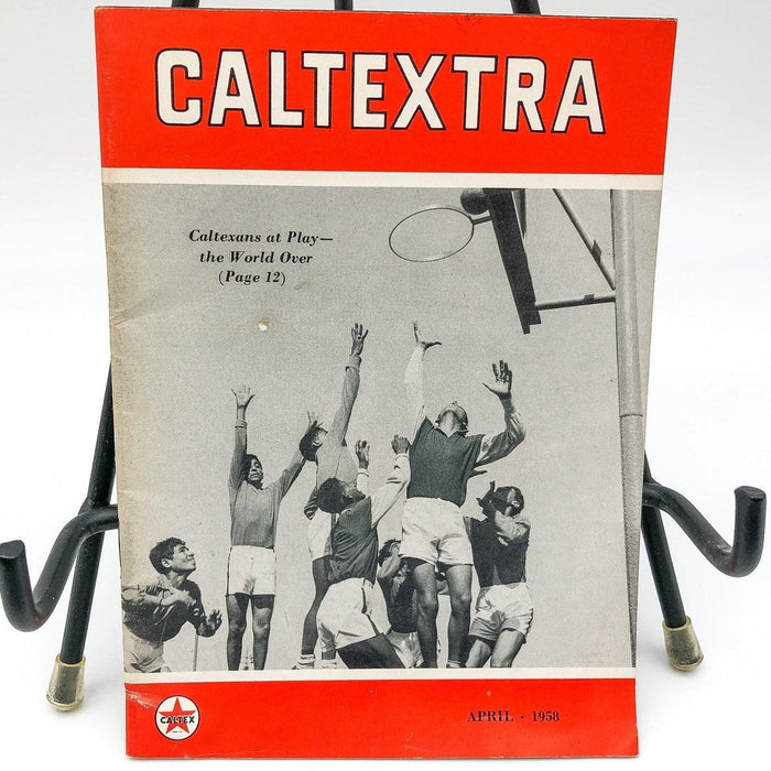 Caltextra California Texas Oil Company 1958 April Caltexans at Play Magazine 1