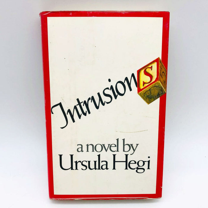 Ursula Hegi Book Intrusions Hardcover 1981 1st Edition Writer Author Ex Library 1