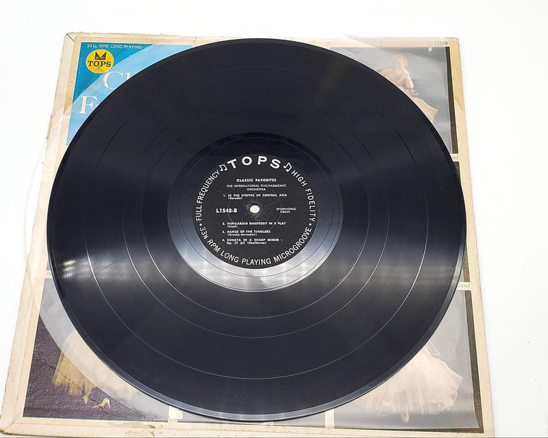 The International Philharmonic Orchestra Classic Favorites LP Record Tops 6