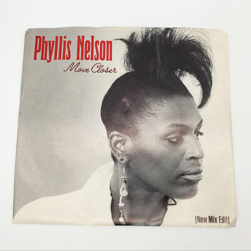 Phyllis Nelson Move Closer Single Record Carrere 1984 ZS4 05393 PROMO 1