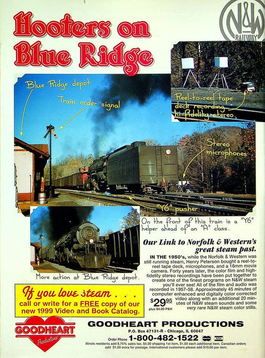 Railfan & Railroad Magazine March 1999 Vol 18 No 3 The Silverton Mixed