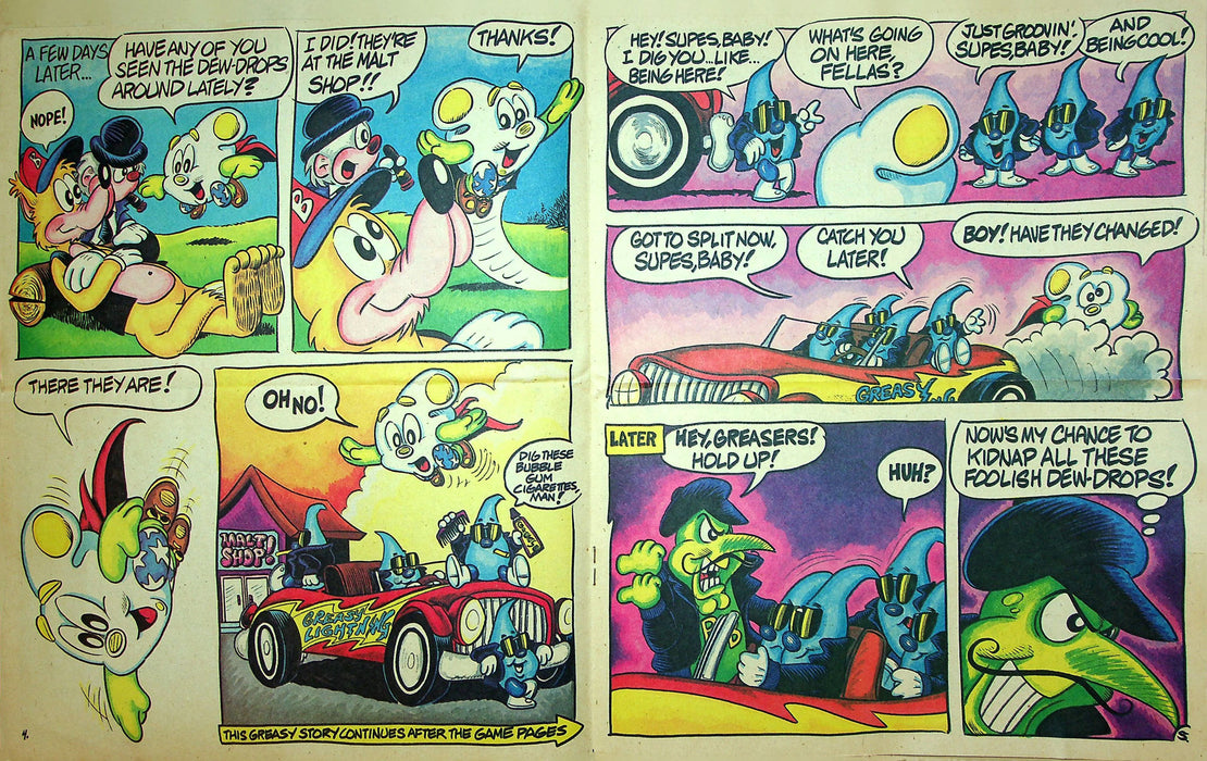 Superkernel Comics Vol 3 No 8 The Li'l Dewdrops In Mr Cool Xerox Corp 1980