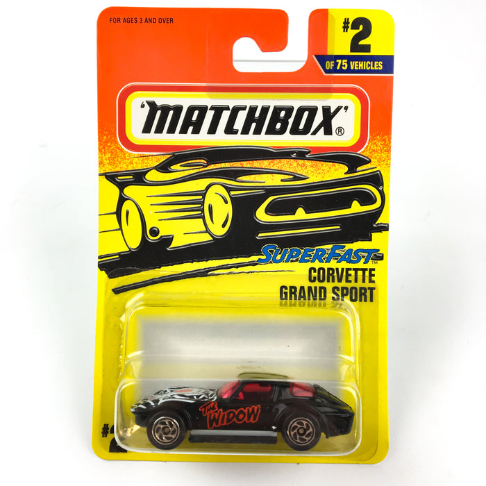 Matchbox 1996 Corvette Grand Sport Super Fast #2 of 75 1:64