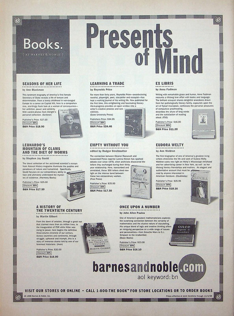 The Nation Magazine November 30 1998 Newt Gingrich Oliver Stone Death Mystery