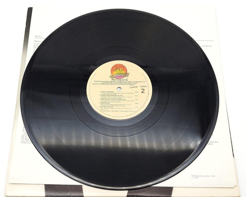 Patti Austin Patti Austin 33 RPM LP Record Qwest Records 1984 1-23974 7