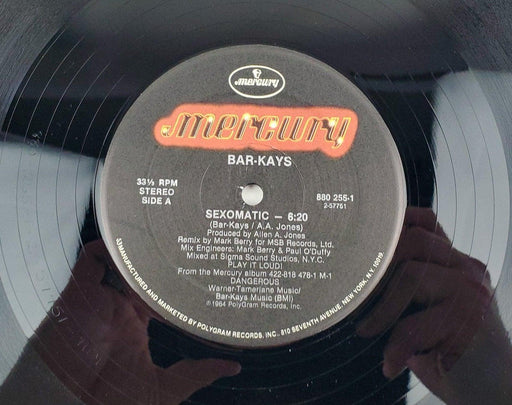 Bar-Kays Sexomatic 33 RPM Single Record Mercury 1984 1