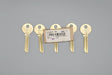 5x Yale RN117 Key Blanks PARA Keyway Nickel Silver 7 Pin NOS 4