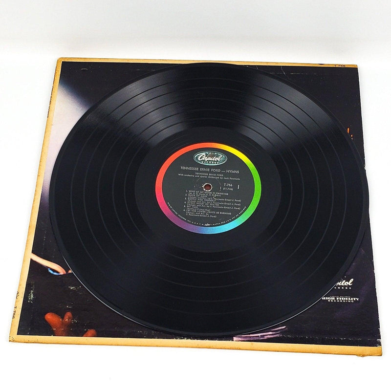 Tennesse Ernie Ford Hymns Record 33 RPM LP Capitol Records 1956 3
