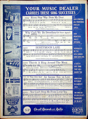 Sheet Music Lies Abe Lyman George Springer Harry Barris 1931 Piano Vocal Song 3