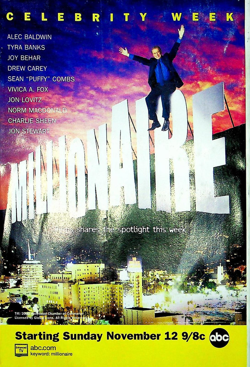 TV Guide Magazine November 11 2000 The Beatles Paul McCartney Cover British Pop