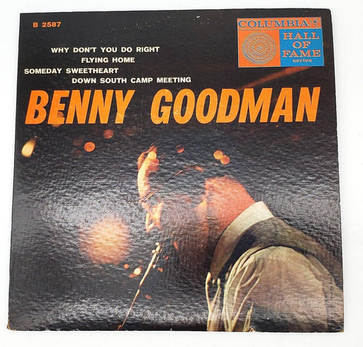 Benny Goodman Sextet Benny Goodman 45 RPM EP Record Columbia B 2587 1