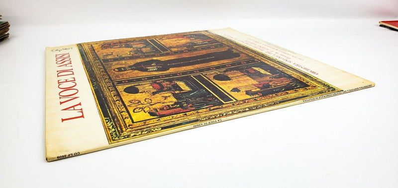 Orchestra Del Teatro Comunale Di Bologna La Voce Di Assisi 33 RPM LP Record 1966 3