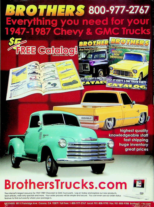 Classic Trucks Magazine April 2007 Vol 16 No 4 McGaughy's Bolt In Drop Kit C-10s