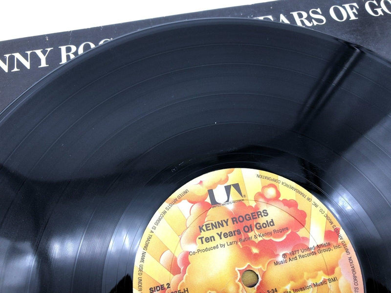 Kenny Rogers Ten Years of Gold Record 33 RPM LP UA-LA835-H United Artists 1978 8