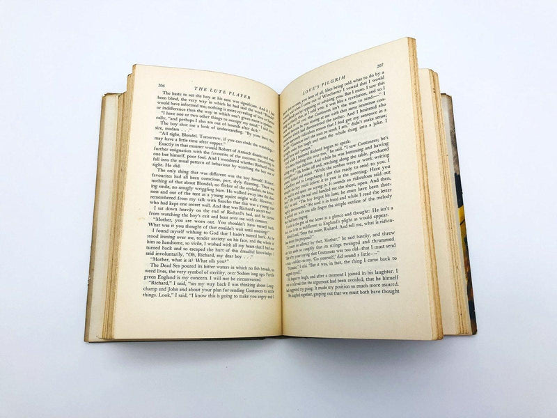 The Lute Player Hardcover Norah Lofts 1951 Third Crusade Richard Lionheart King 9