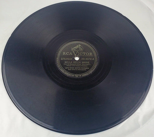 Larry Green Bella Bella Marie 78 RPM Single Record RCA 1948 1
