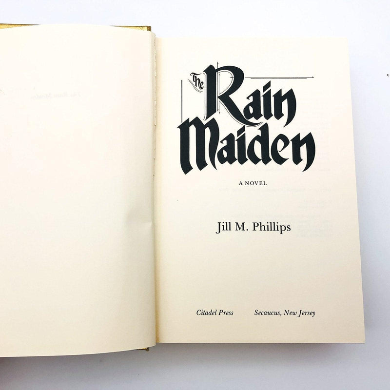 The Rain Maiden Hardcover Jill M Phillips 1987 12th Century France First Queen 7