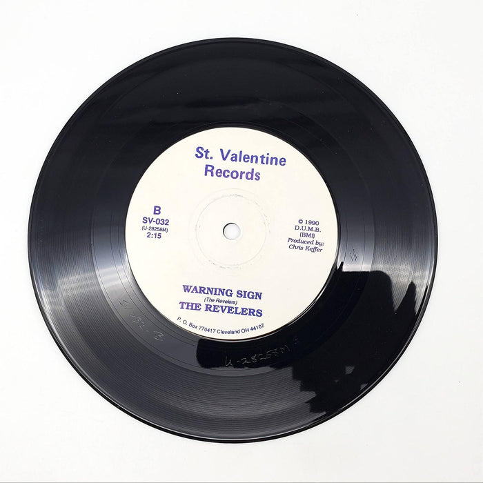 The Revelers Set Myself Up Single Record St. Valentine Records 1990 SVR-032 4