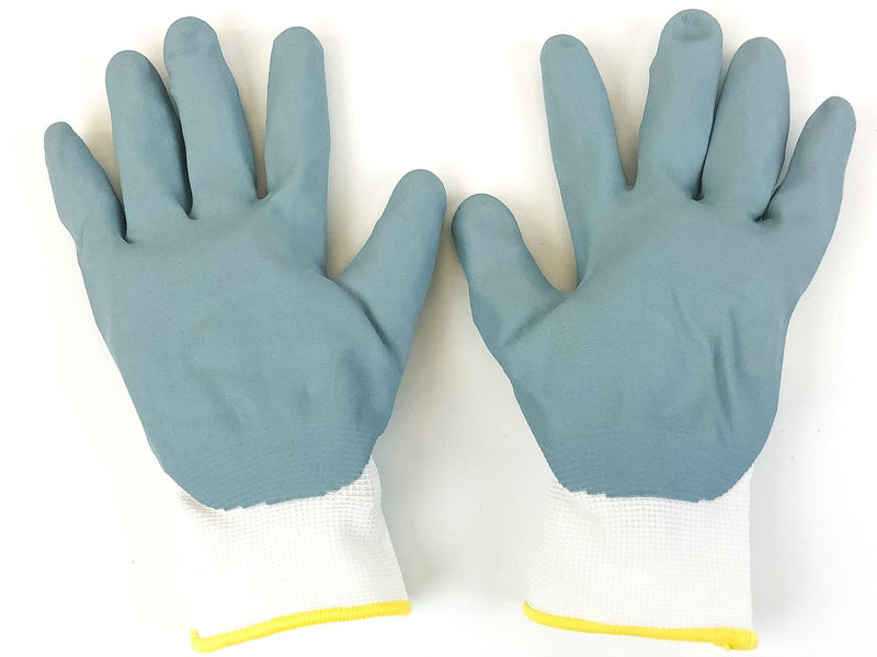 Palm Coated Work Gloves Small 12 Pairs 13 Gauge Foam Nitrile MCR Safety 9673 2