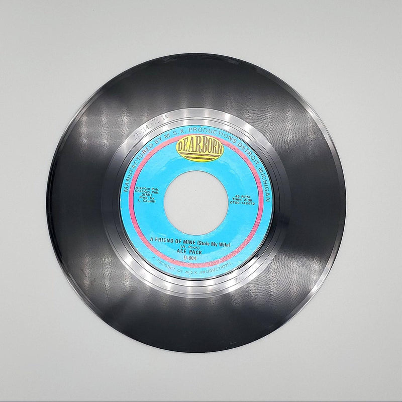 Ace Pack A Friend Of Mine Stole My Wife / Fame Single Record Dearborn 1970 D-604 1