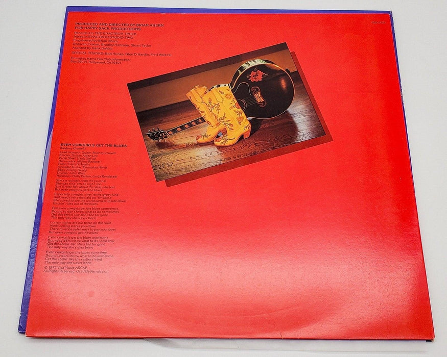 Emmylou Harris Blue Kentucky Girl 33 RPM LP Record Warner Bros. Records 1979 7