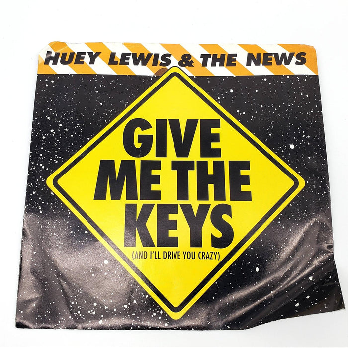 Huey Lewis & The News Give Me The Keys Single Record Chrysalis 1988 VS4 43335 1