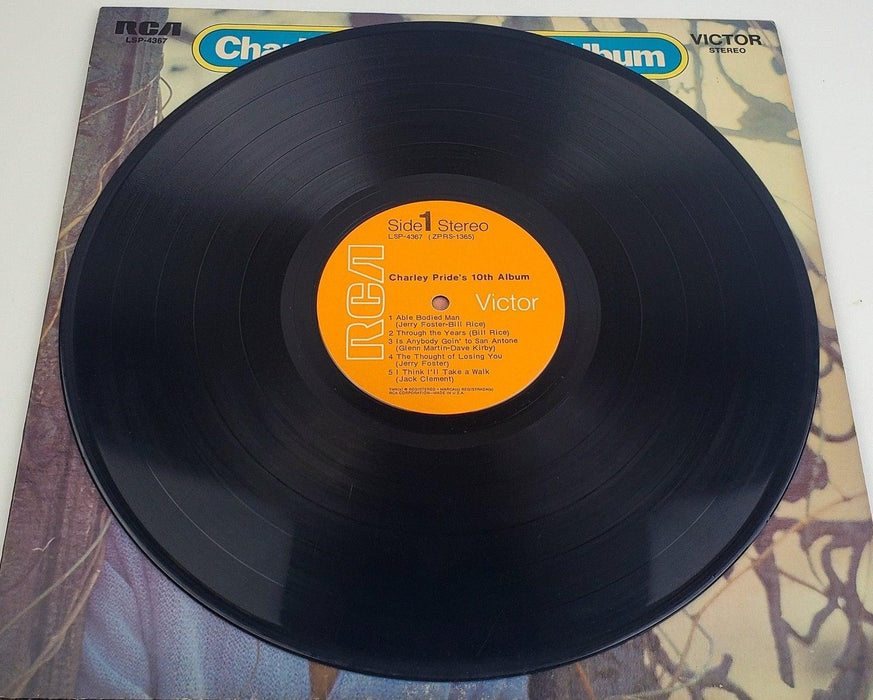 Charley Pride Charley Pride's 10th Album 33 RPM LP Record RCA 1970 LSP-4367 5