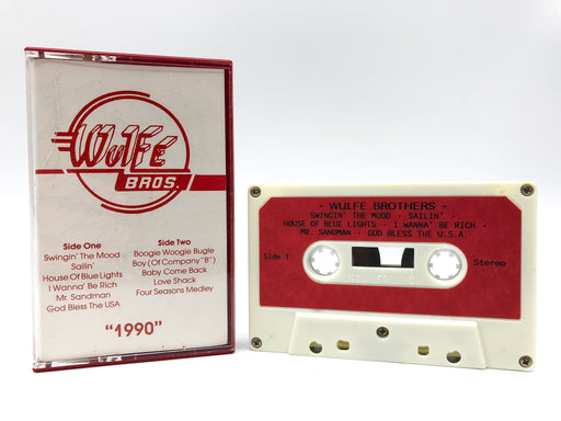 Wulfe Brothers 1990 Cassette Kentucky State Fair 1992 Autographs Coverband 1