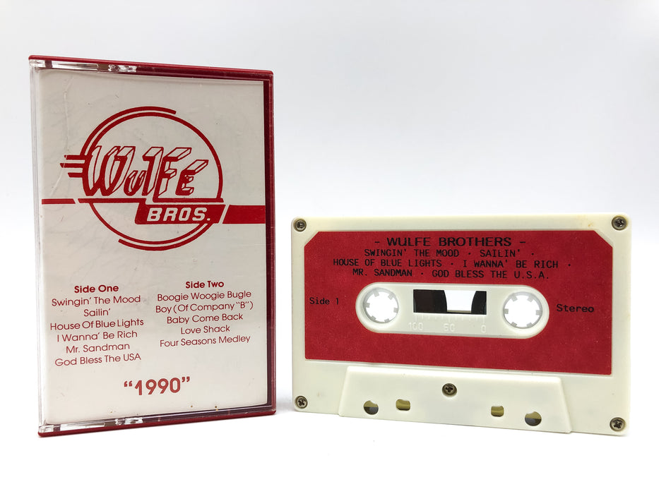 Wulfe Brothers 1990 Cassette Kentucky State Fair 1992 Autographs Coverband 1