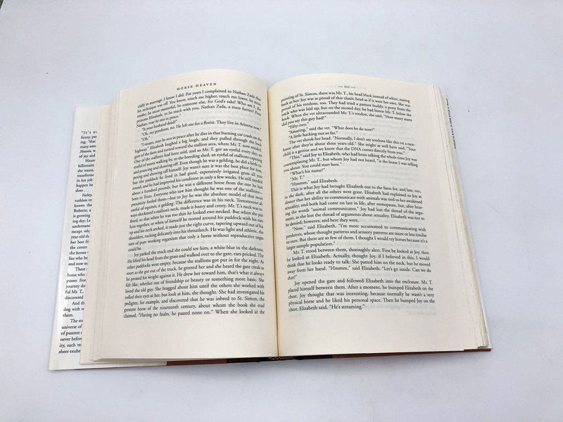 Horse Heaven Jane Smiley 2000 Alfred A. Knopf First Edition Hardcover 10