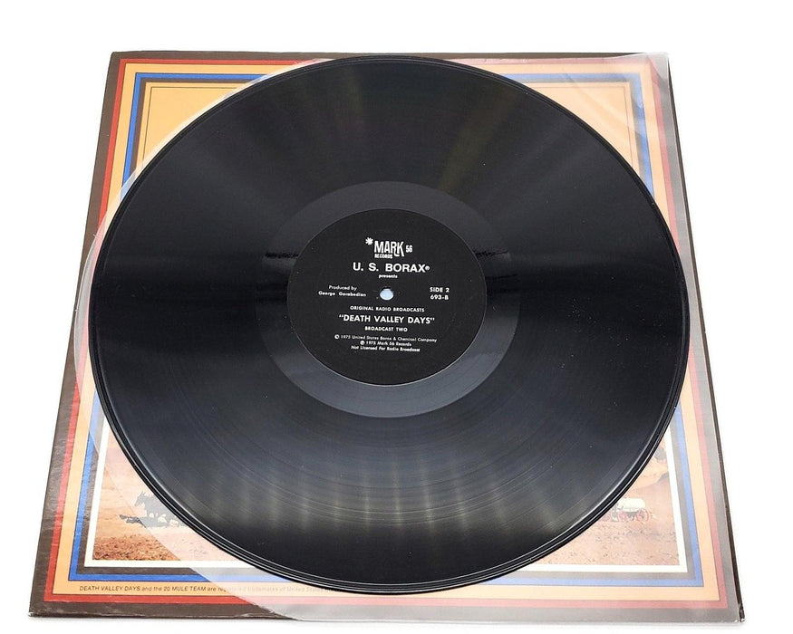 No Artist Death Valley Days Radio Play 33 RPM LP Record Mark56 Records 1975 693 6