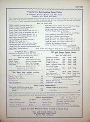 Sheet Music Any Time Herbert Happy Lawson Eddy Arnold Eddie Fisher Tin Pan Alley 3