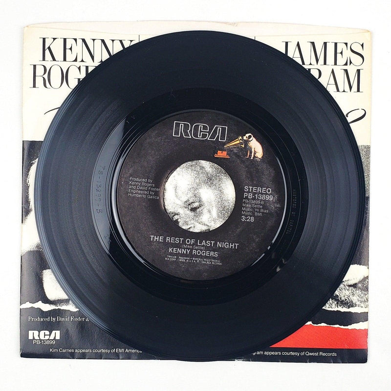Kenny Rogers What About Me? Record 45 RPM Single PB-13899 RCA 1984 4