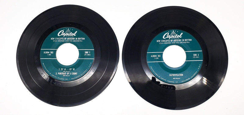 Stan Kenton New Concepts Artistry In Rhythm 45 RPM 2x EP Record Capitol 1953 5