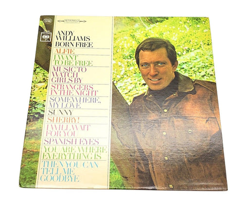 Andy Williams Born Free 33 RPM LP Record Columbia 1967 CS 9480 1