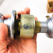 Yale Classroom Utility Lockset BR 5308 380AN 26D Satin Chrome New Old Stock NOS 5