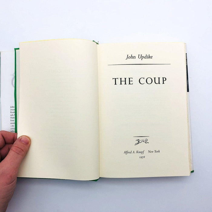 The Coup Hardcover John Updike 1978 Limited Edition 9