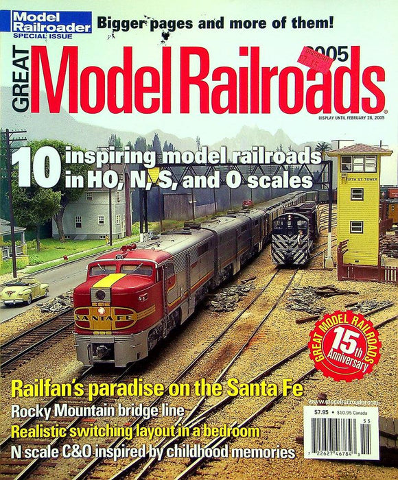 Model Railroader Special Issue Magazine February 2005 No Inspiring Model RR